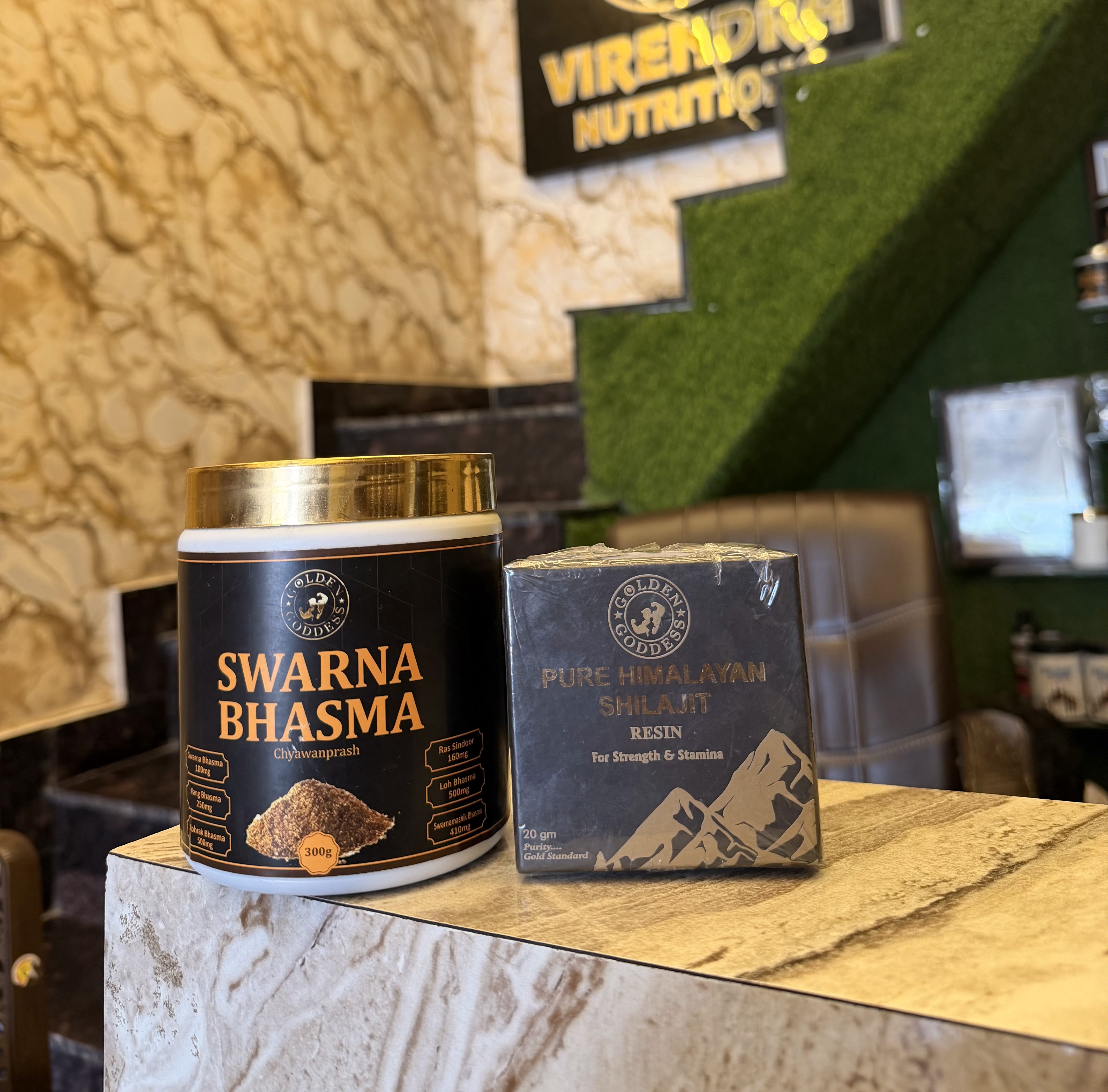 Swarna Bhasma & Himalayan Shilajit Combo Pack